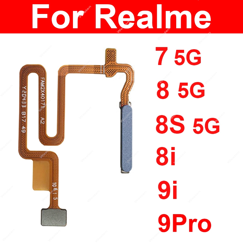 Fingerprint Cable Flex - Fingerprint Sensor Flex Cable For Realme