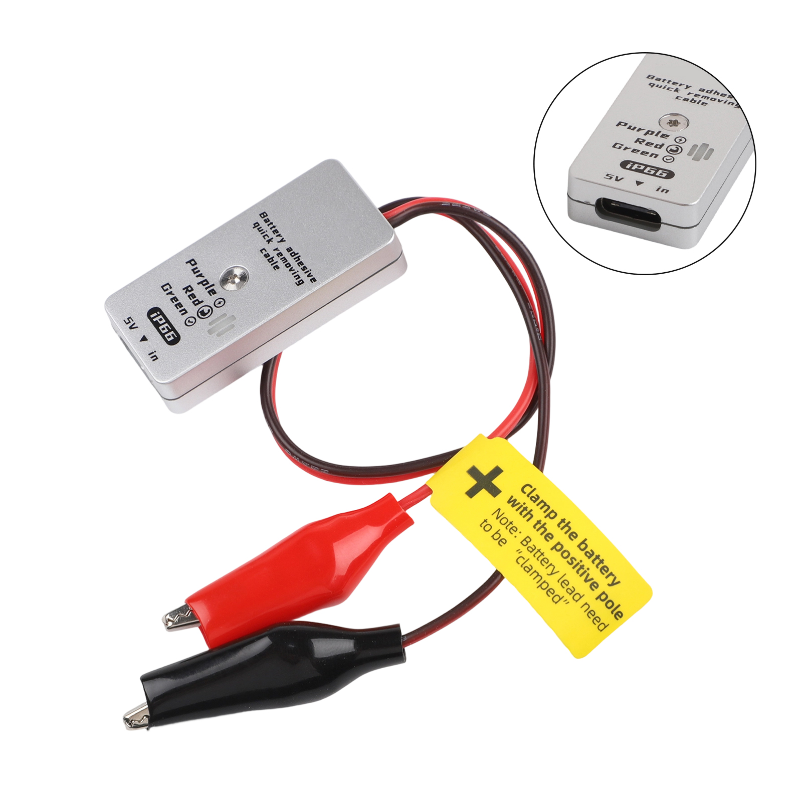 Electronics Repair Home Service - Quick Release Cable Battery Glue Removal