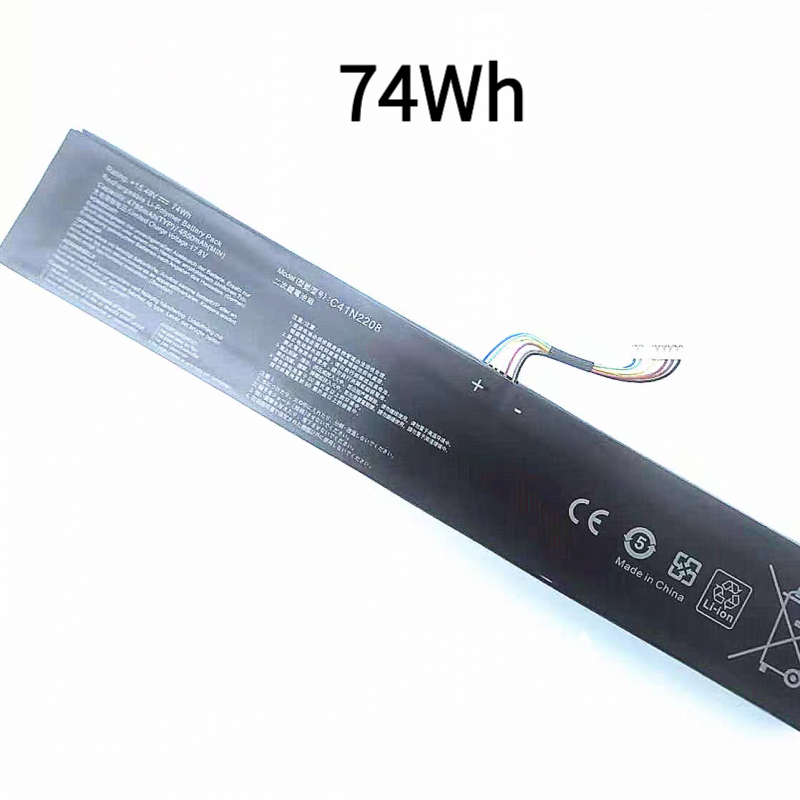 Phone Battery Replacement - 74Wh 80Wh 54Wh C41N2208 Replacement Battery