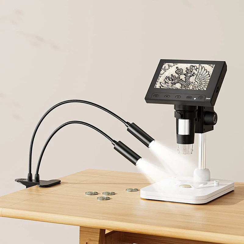 Gooseneck Lamp Microscope LED  – обзор и цена Electronics Repair Microscope