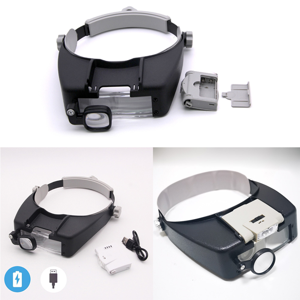 17X Adjustable Headband Magnif – обзор и цена Electronics Repair Glasses