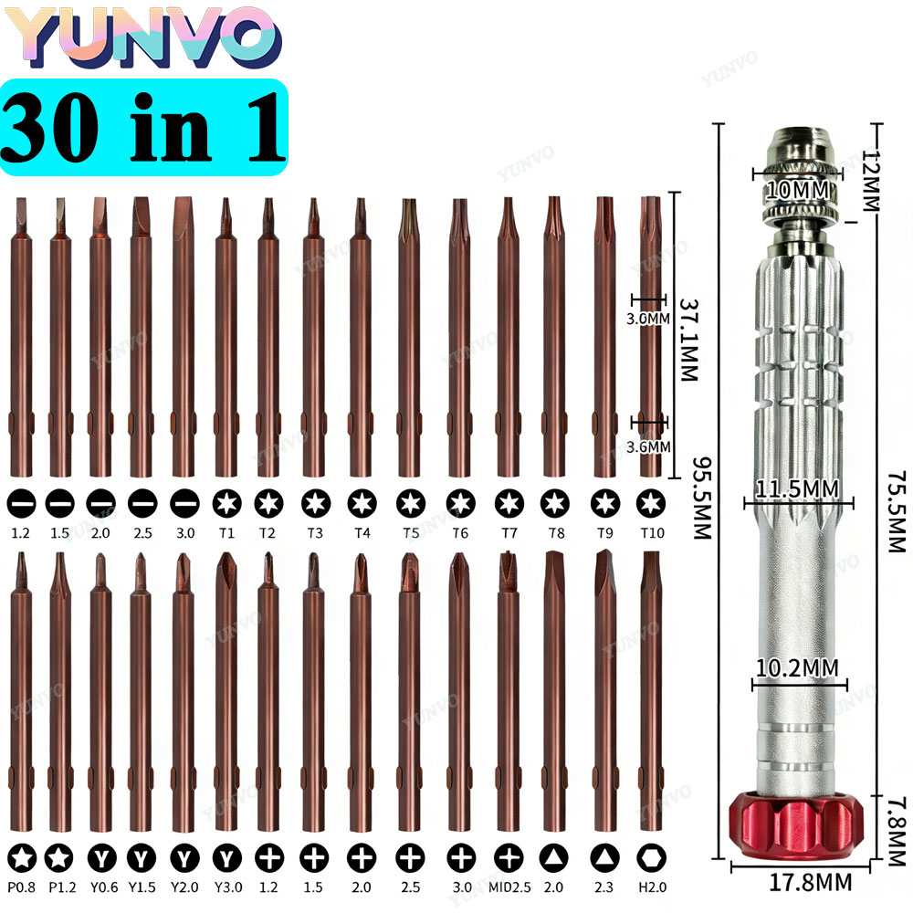 30 in 1 Magnetic Precision Scr – обзор и цена Electronics Repair Manual