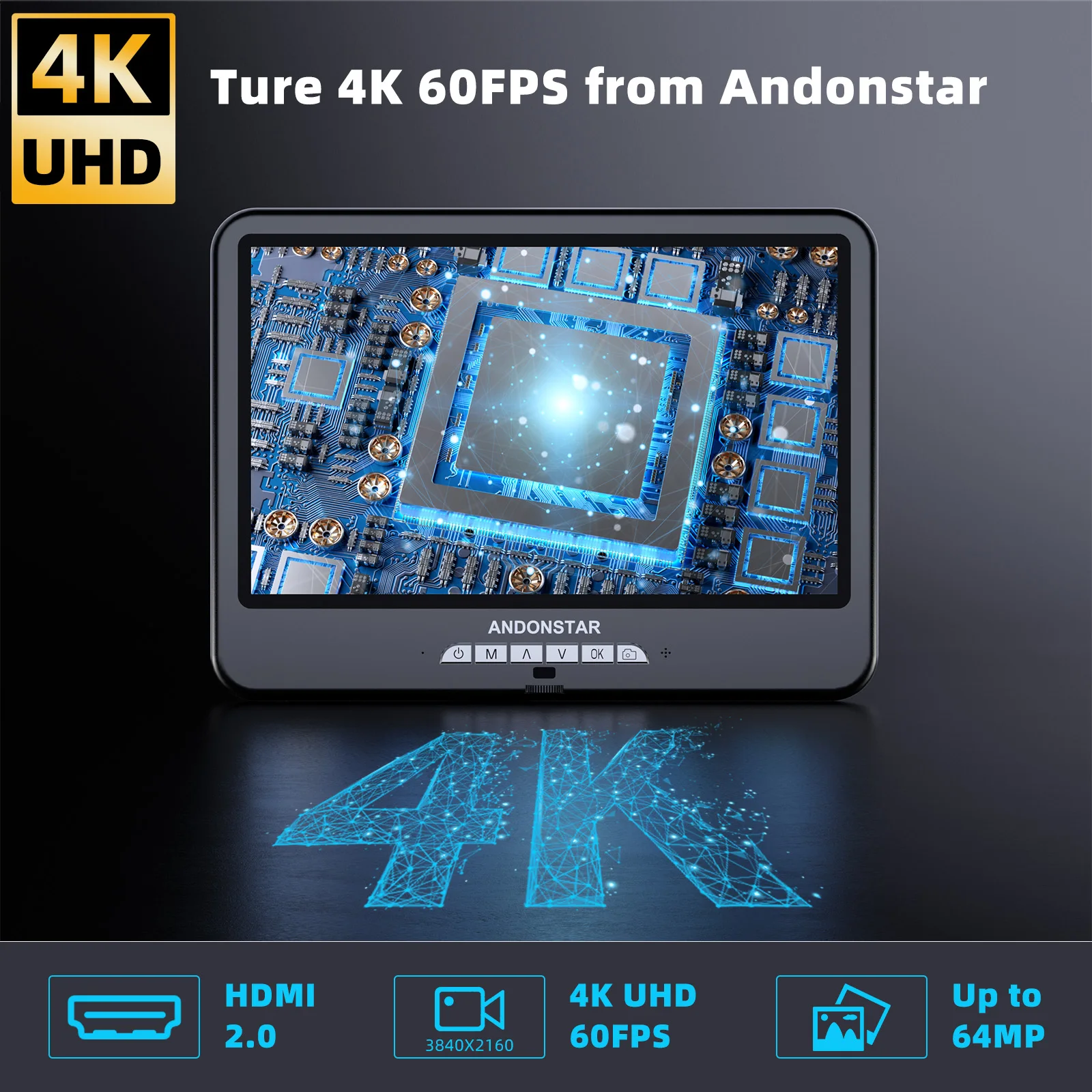 Andonstar AD210S-Pro 4K 60FPS  – обзор и цена Electronics Repair Microscope