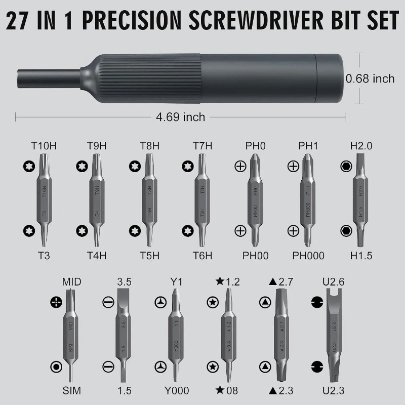 27in1 Mini Pen Type Precision  – обзор и цена Electronics Repair Glasses