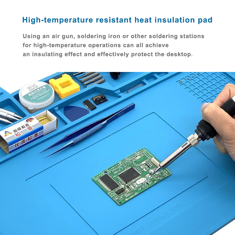 45*30CM Magnetic Mat Silicone  – обзор и цена Electronics Repair Mat
