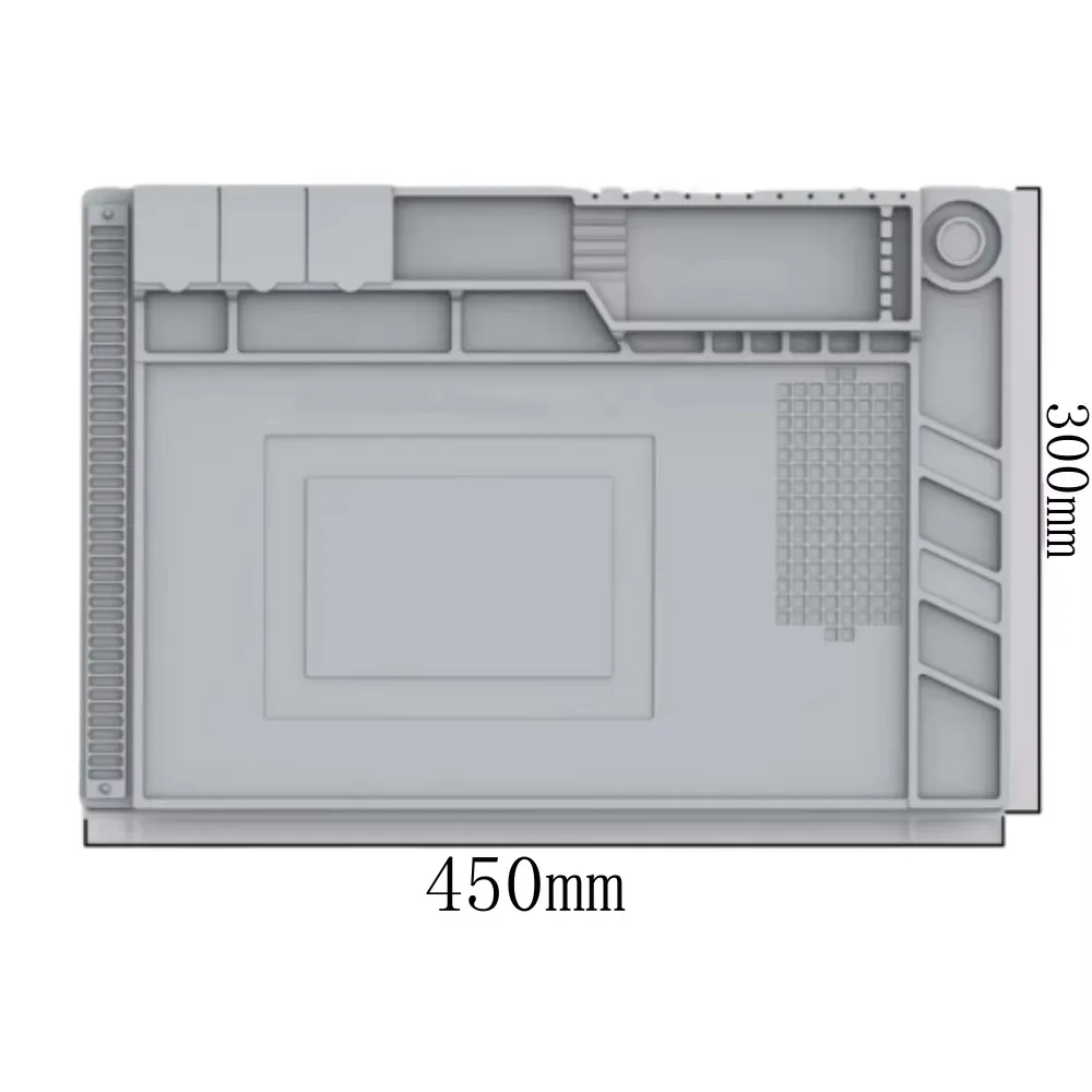 Magnetic Mat Silicone Work Mat – обзор и цена Electronics Repair Mat