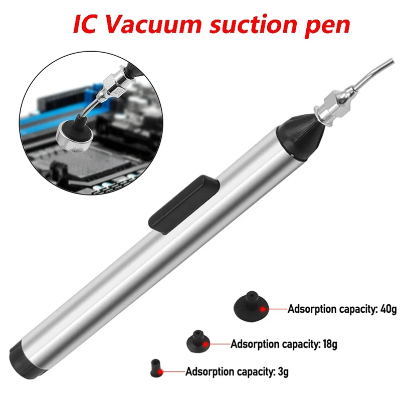 Manual Vacuum Suction Pen Kit  – обзор и цена Electronics Repair Manual