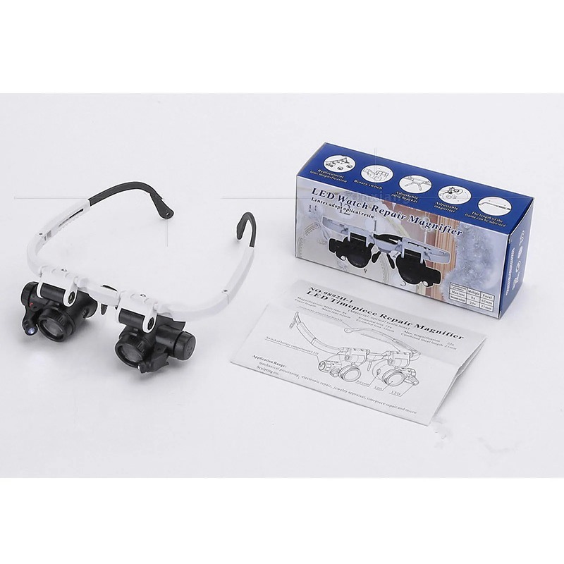 Hands Free LED Headband Magnif – обзор и цена Electronics Repair Glasses