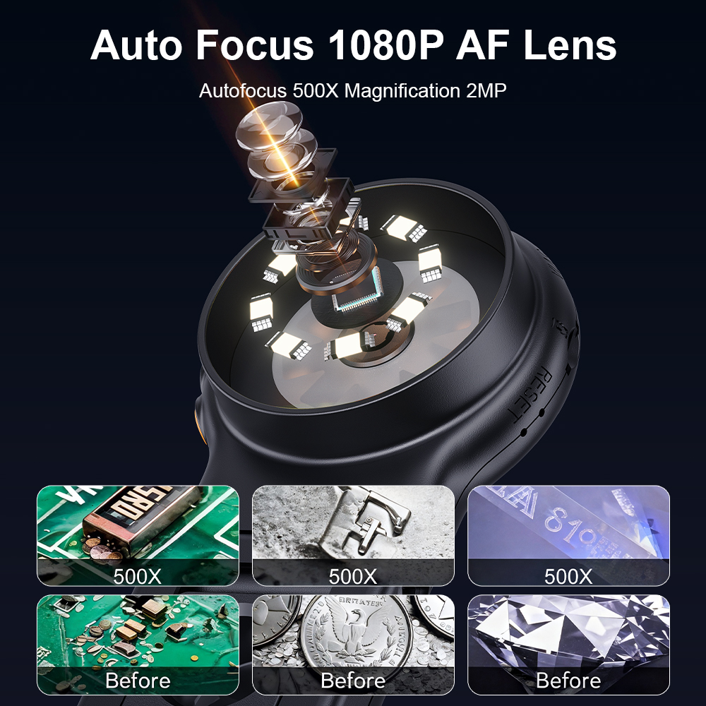 Autofocus 500X Digital Microsc – обзор и цена Electronics Repair Glasses